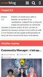 Mobile Screenshot of emploi-2-0.com
